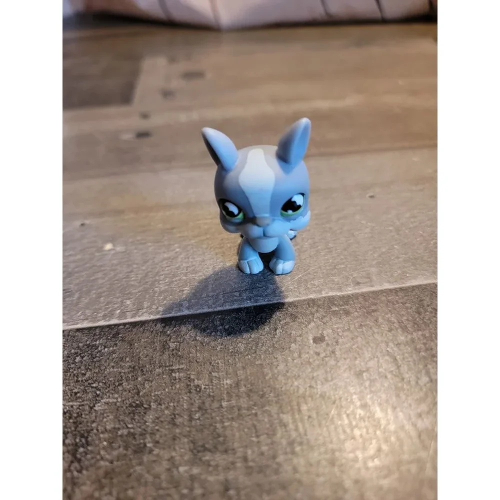 Littlest pet shop LPS‎ hasbro 2004 boxer dog toy figure